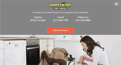 Desktop Screenshot of knockemoutpest.com